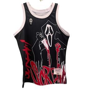 Headgear Classics Scream Embroidered Jersey Size Medium Men Nostalgia